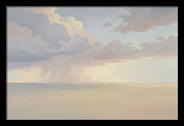 Vast Flat Plain Under Thunderstorm