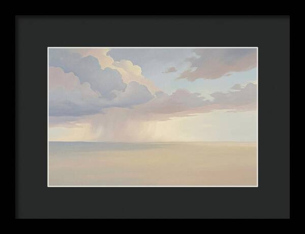 Vast Flat Plain Under Thunderstorm