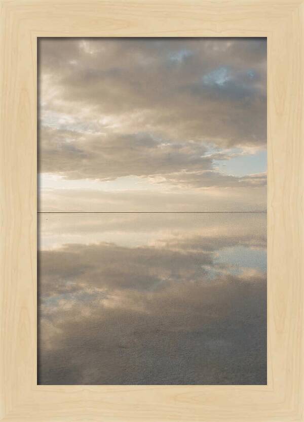Vast Salt Flat Reflection