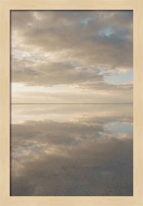 Vast Salt Flat Reflection