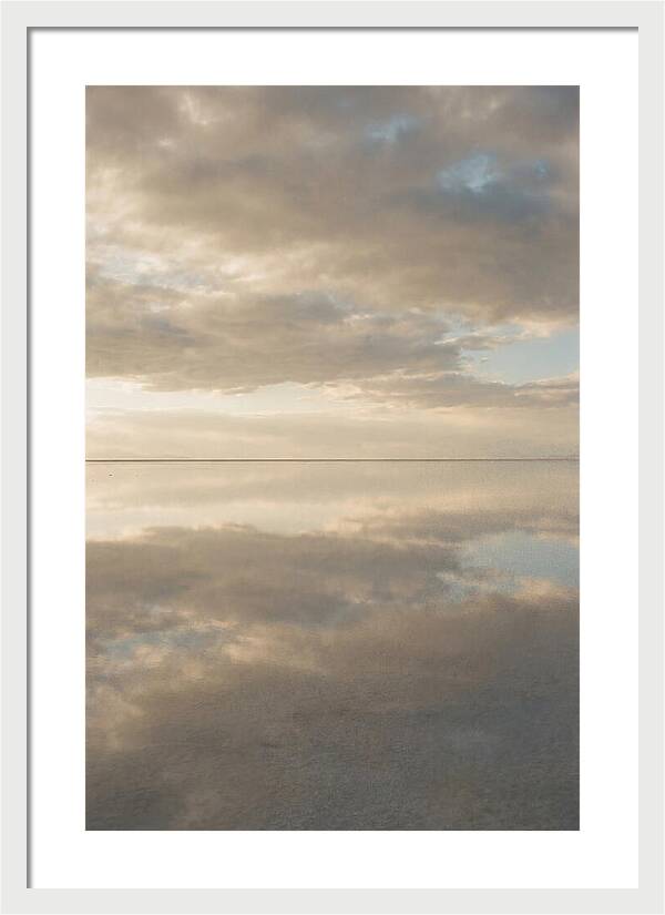 Vast Salt Flat Reflection