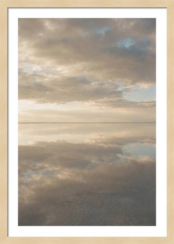 Vast Salt Flat Reflection