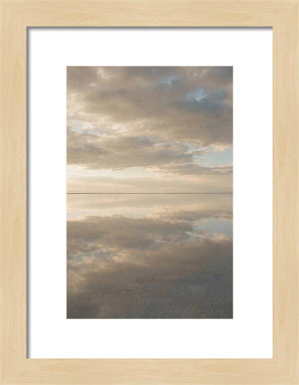 Vast Salt Flat Reflection