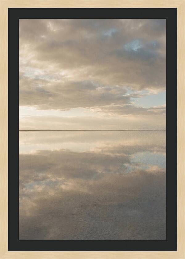 Vast Salt Flat Reflection