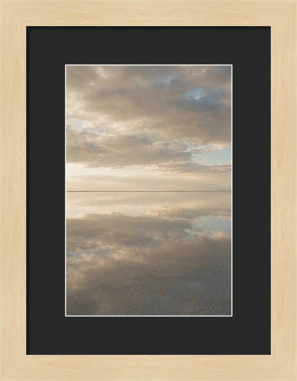 Vast Salt Flat Reflection