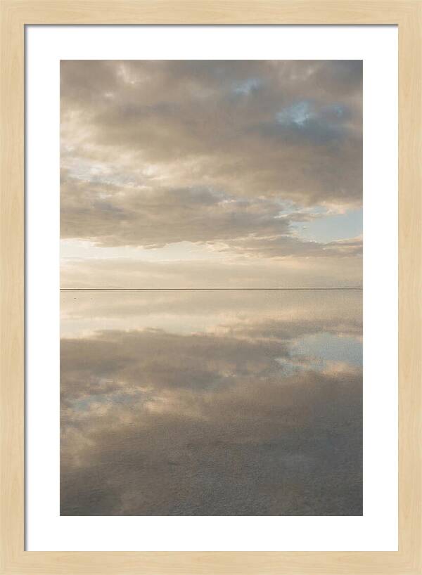 Vast Salt Flat Reflection