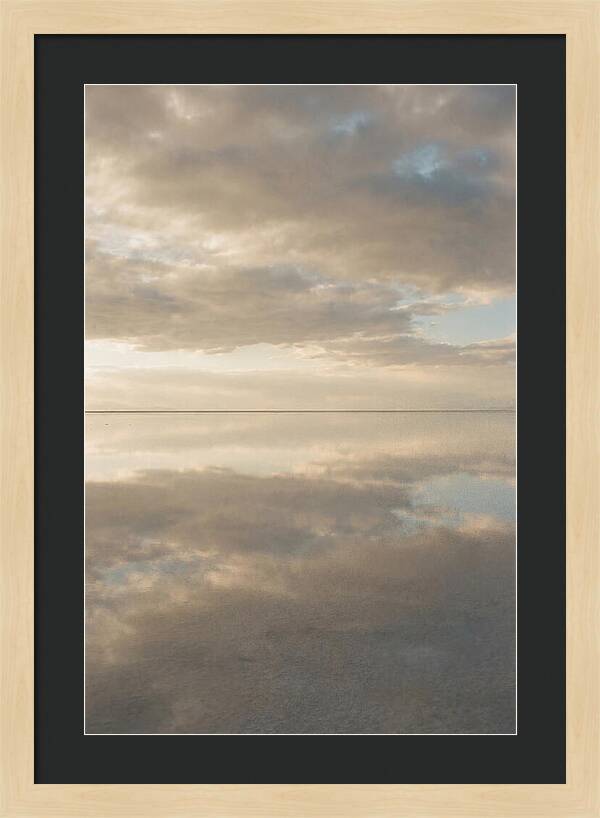 Vast Salt Flat Reflection