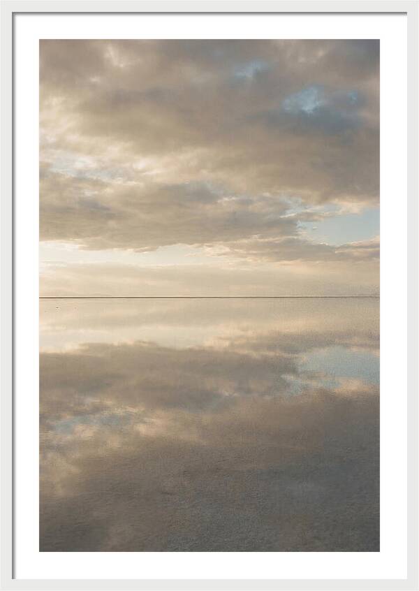Vast Salt Flat Reflection