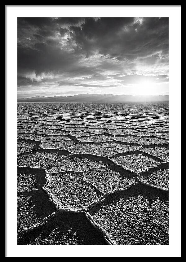 Vast Salt Flats Of Salar De Uyuni