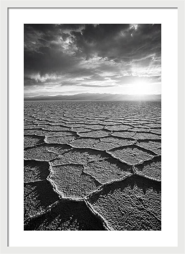 Vast Salt Flats Of Salar De Uyuni