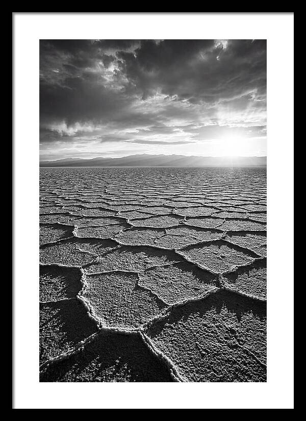 Vast Salt Flats Of Salar De Uyuni
