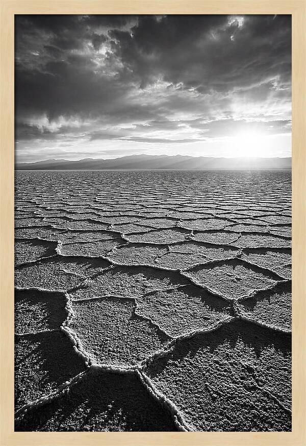 Vast Salt Flats Of Salar De Uyuni