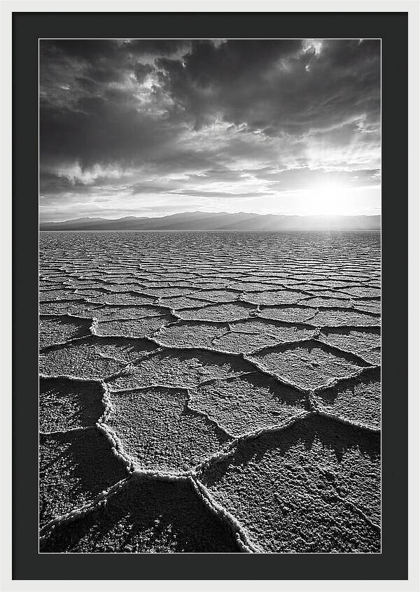 Vast Salt Flats Of Salar De Uyuni