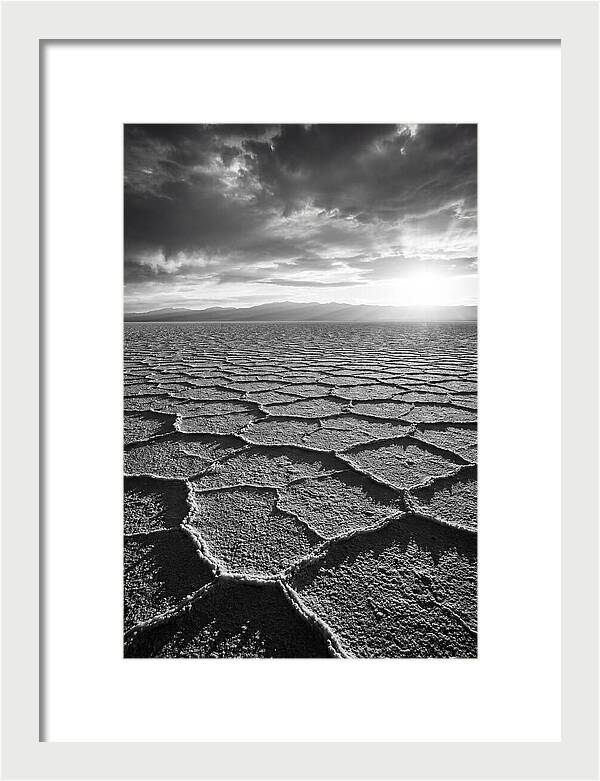 Vast Salt Flats Of Salar De Uyuni