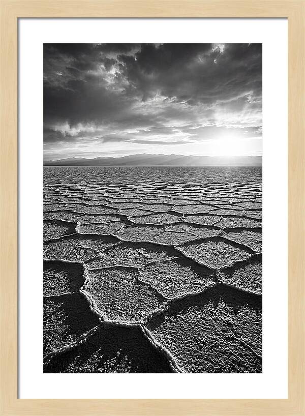 Vast Salt Flats Of Salar De Uyuni