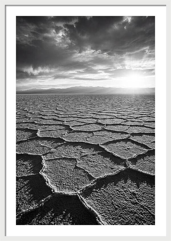 Vast Salt Flats Of Salar De Uyuni