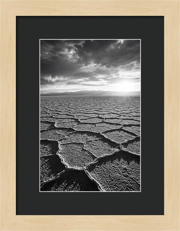 Vast Salt Flats Of Salar De Uyuni