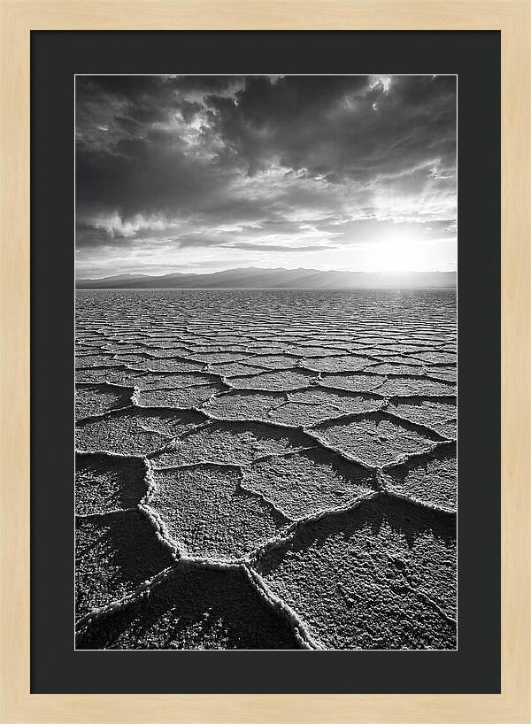 Vast Salt Flats Of Salar De Uyuni