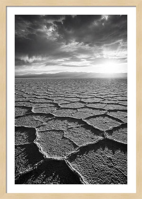 Vast Salt Flats Of Salar De Uyuni