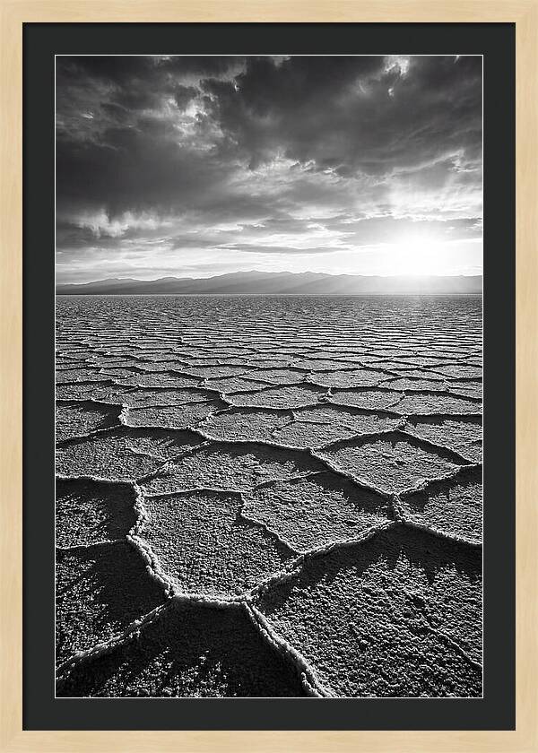 Vast Salt Flats Of Salar De Uyuni
