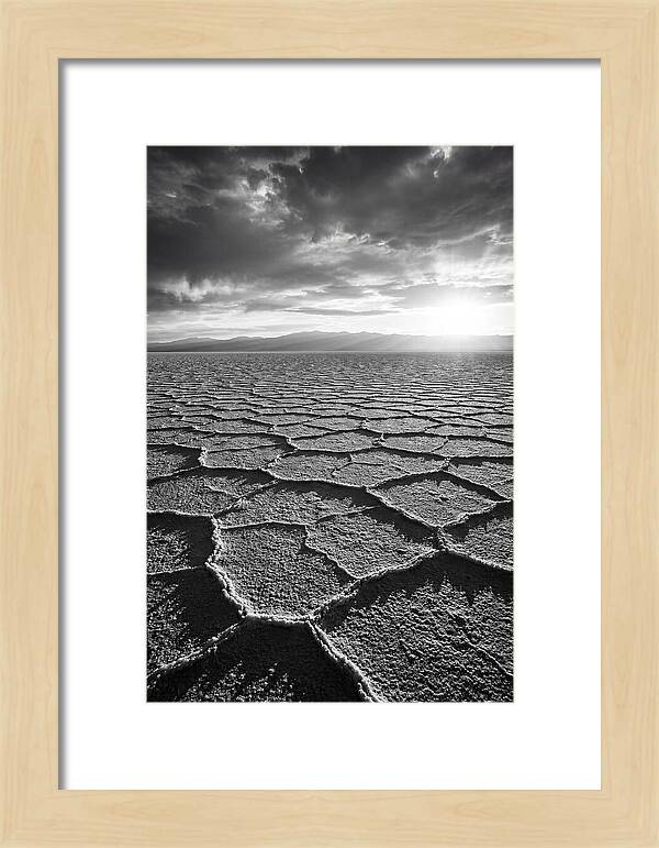Vast Salt Flats Of Salar De Uyuni