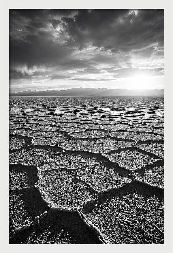 Vast Salt Flats Of Salar De Uyuni