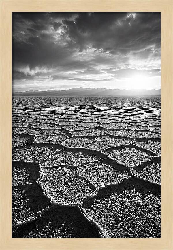 Vast Salt Flats Of Salar De Uyuni