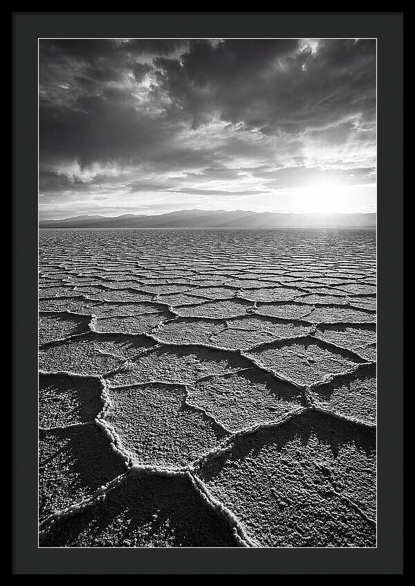 Vast Salt Flats Of Salar De Uyuni