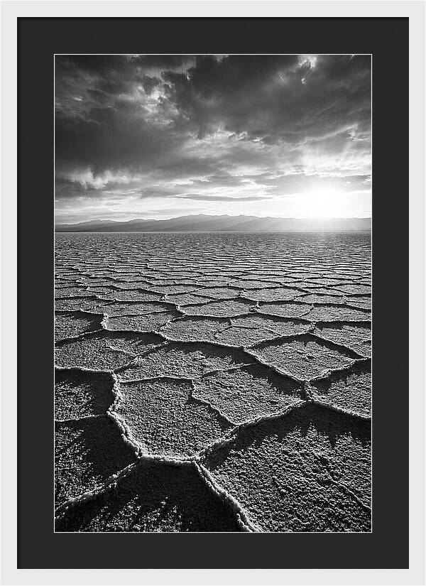 Vast Salt Flats Of Salar De Uyuni
