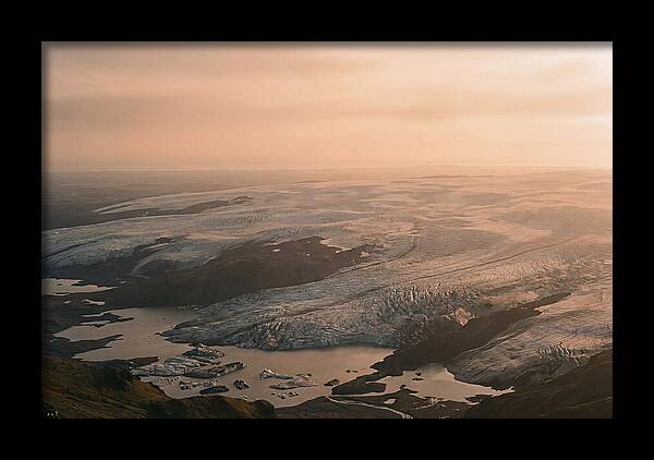 Vatnajkull Ice Expanse At Dusk