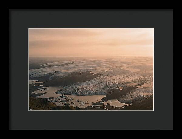 Vatnajkull Ice Expanse At Dusk