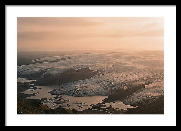 Vatnajkull Ice Expanse At Dusk