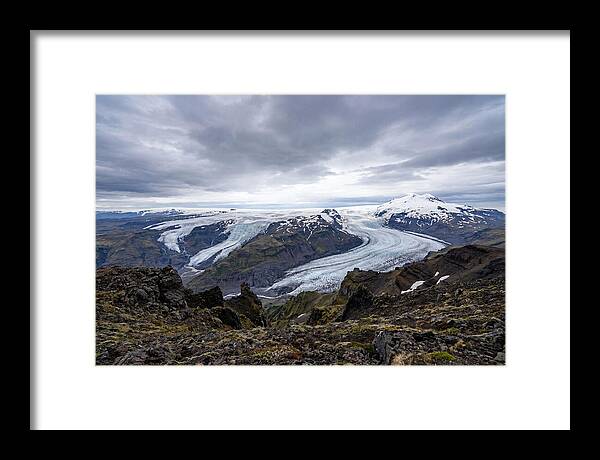 Vatnajokull Glacier From Above