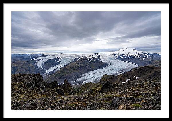 Vatnajokull Glacier From Above