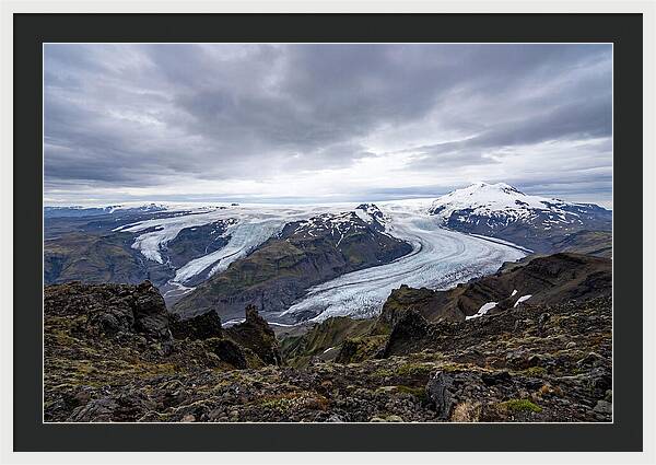 Vatnajokull Glacier From Above