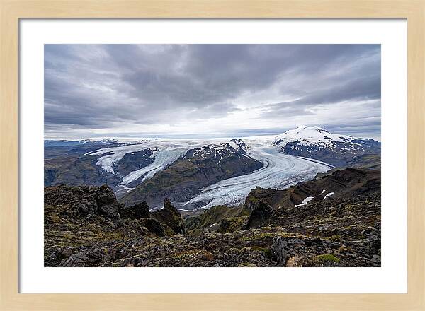 Vatnajokull Glacier From Above
