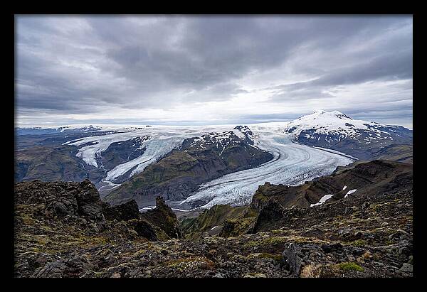 Vatnajokull Glacier From Above