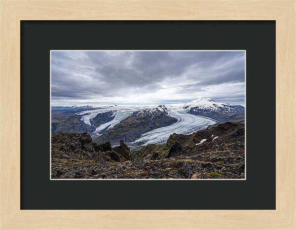Vatnajokull Glacier From Above