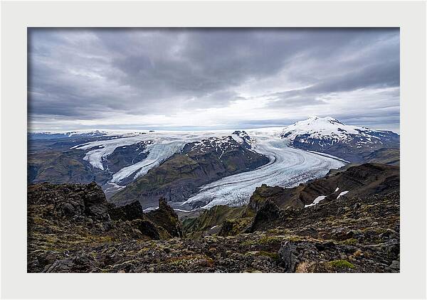 Vatnajokull Glacier From Above