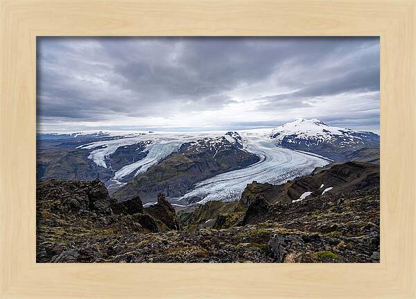Vatnajokull Glacier From Above