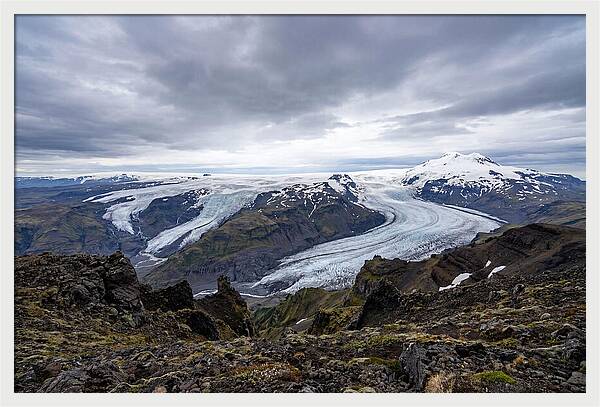 Vatnajokull Glacier From Above