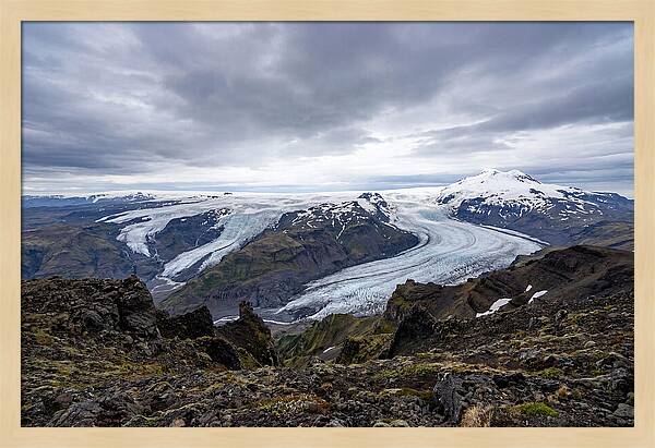 Vatnajokull Glacier From Above