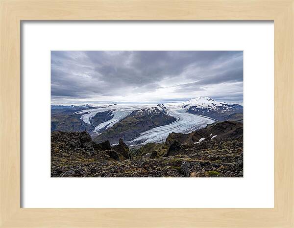 Vatnajokull Glacier From Above