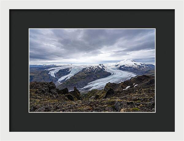 Vatnajokull Glacier From Above