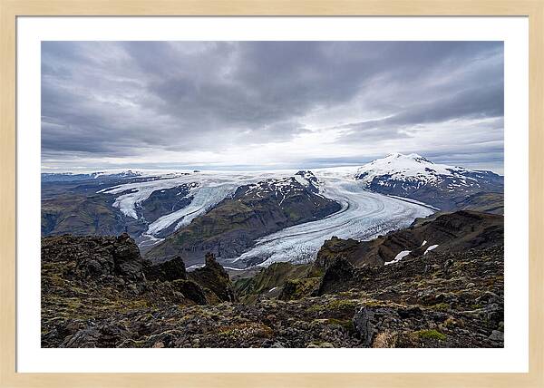 Vatnajokull Glacier From Above