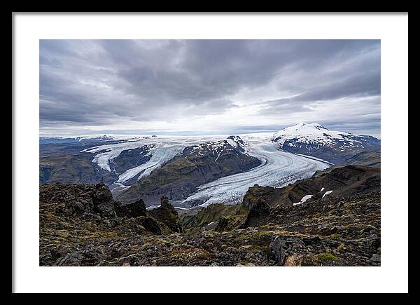 Vatnajokull Glacier From Above