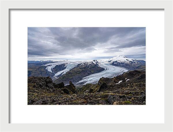 Vatnajokull Glacier From Above