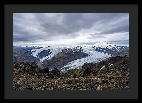 Vatnajokull Glacier From Above