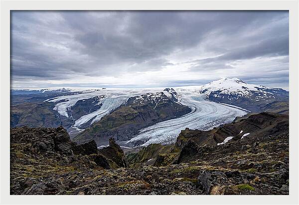 Vatnajokull Glacier From Above