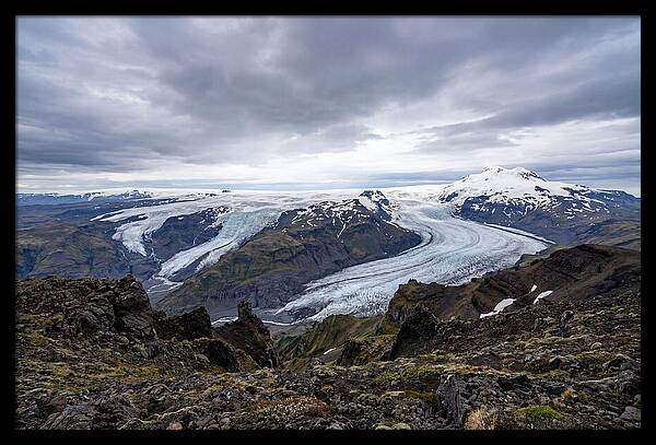 Vatnajokull Glacier From Above